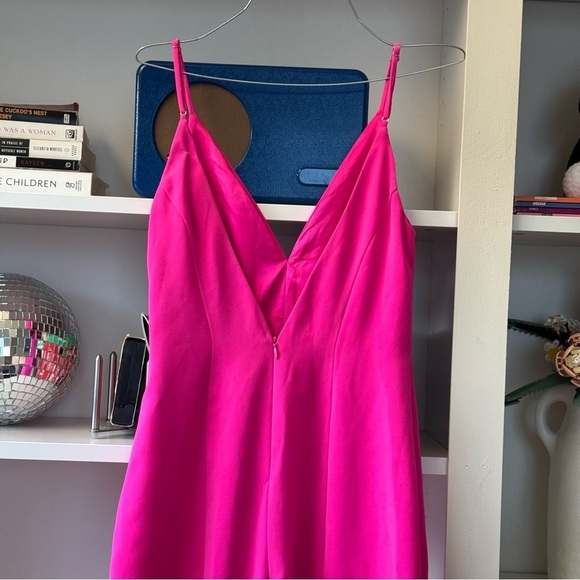 LOVERS AND FRIENDS Alexis Jumpsuit in Neon Pink - Picture 5 of 6